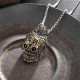 Kaklo papuošalas Calavera gold sidabro spalvos; 2.5x1.8cm