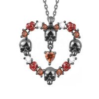 Kaklo papuošalas Heart Quarter; 2.8x3.5cm