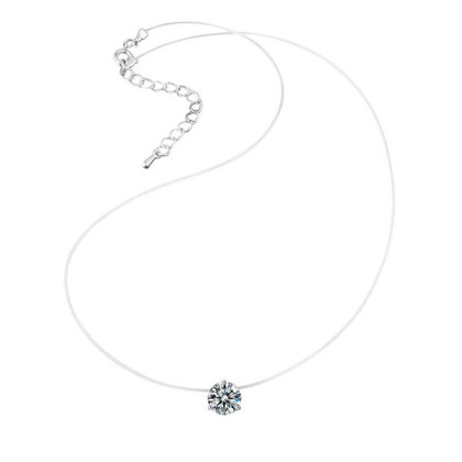 Kaklo papuošalas Crystal White 301; 8mm Kaklo papuošalas Crystal White 301; 8mm