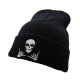 Kepurė Skull Black; universalaus dydžio