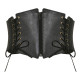 Korsetas Double juodos spalvos; 70-85cm