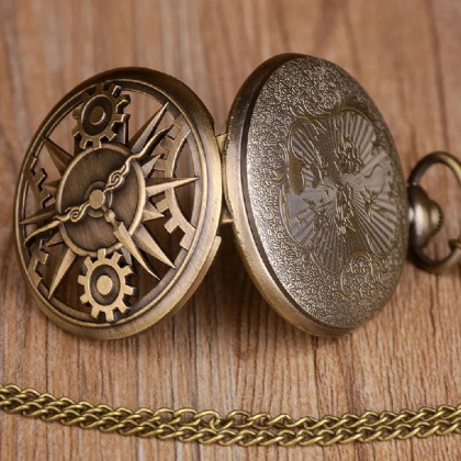 Laikrodis kišeninis Steam Pinion; kvarcinis Laikrodis kišeninis Steam Pinion; kvarcinis