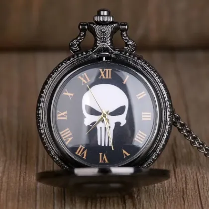 Laikrodis kišeninis Punisher; kvarcinis