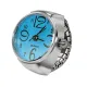 Laikrodis žiedas Time Sky Blue, kvarcinis; universalaus dydžio