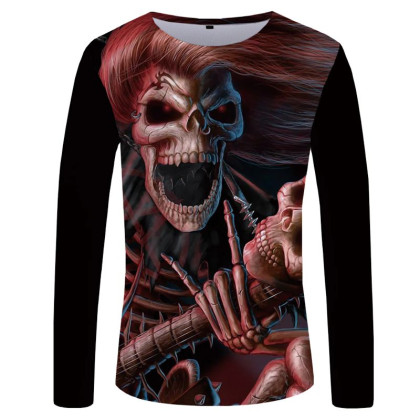 Marškinėliai ilgomis rankovėmis Ginger rock; L, XL Marškinėliai ilgomis rankovėmis Ginger rock; L, XL