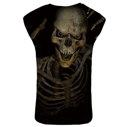 Marškinėliai be rankovių Mood Skull; L Marškinėliai be rankovių Mood Skull; L