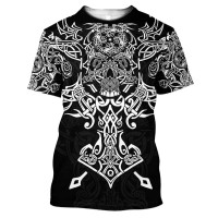 Marškinėliai trumpomis rankovėmis Valhalla; L, XL