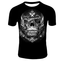 Marškinėliai trumpomis rankovėmis Star skull; XL