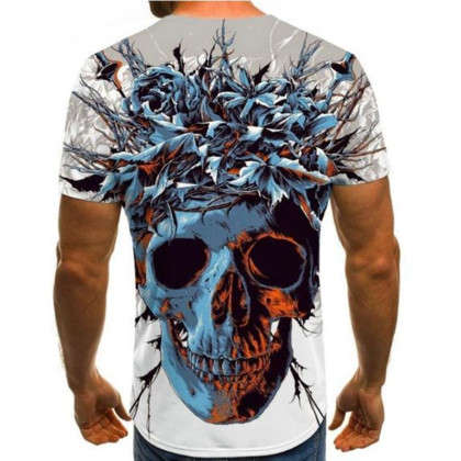 Marškinėliai trumpomis rankovėmis Skull Fiesta; L, XL Marškinėliai trumpomis rankovėmis Skull Fiesta; L, XL