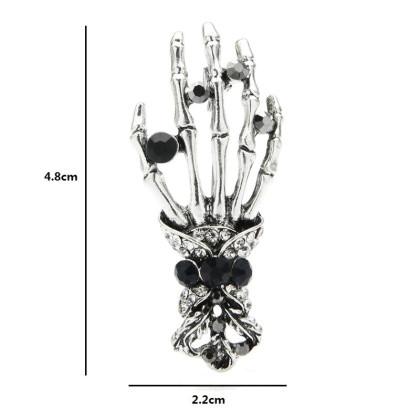 Segė Skeleton Silver; 4.8x2.2cm Segė Skeleton Silver; 4.8x2.2cm