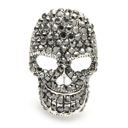 Segė Skull Crystal Black; 4.2x2.7cm Segė Skull Crystal Black; 4.2x2.7cm