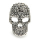 Segė Skull Crystal Black; 4.2x2.7cm