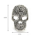 Segė Skull Crystal Black; 4.2x2.7cm