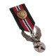 Medalis Silver Star Eagle; 8x3cm