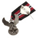 Medalis Silver Star Eagle; 8x3cm