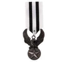 Medalis Black Star Eagle; 8x3cm