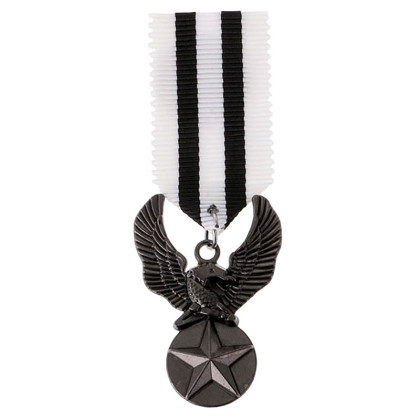 Medalis Black Star Eagle; 8x3cm Medalis Black Star Eagle; 8x3cm