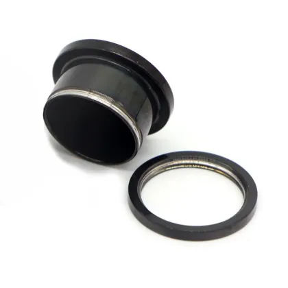 Auskarai tuneliai Moon Acryl, 2vnt; 8mm, 10mm, 12mm, 14mm, 16mm, 18mm