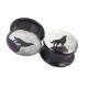 Auskarai tuneliai Acryl Volf, 2vnt; 5mm, 6mm, 8mm, 10mm, 12mm, 14mm