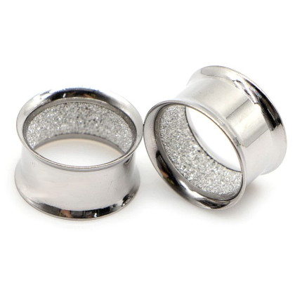 Auskarai tuneliai Shine Silver, 2vnt; 8mm, 10mm, 12mm, 14mm Auskarai tuneliai Shine Silver, 2vnt; 8mm, 10mm, 12mm, 14mm