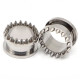 Auskarai tuneliai Spygliai, 2vnt; 8mm, 10mm, 12mm, 14mm