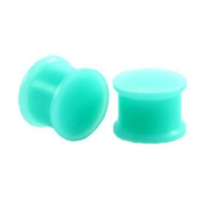 Auskarai tuneliai silikoniniai kamščiai Turquoise Plug, 2vnt; 4mm, 6mm, 8mm, 10mm, 12mm, 14mm Auskarai tuneliai silikoniniai kamščiai Turquoise Plug, 2vnt; 4mm, 6mm, 8mm, 10mm, 12mm, 14mm