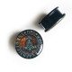 Auskarai tuneliai Acryl Viking Odin, 2vnt; 4mm, 5mm, 6mm, 8mm, 10mm, 12mm, 14mm, 16mm