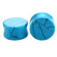 Auskarai tuneliai Stone Turquoise 2vnt; 6mm, 8mm, 10mm, 12mm, 14mm, 16mm
