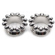 Auskarai tuneliai Claws Silver, 2vnt; 8mm, 10mm, 12mm, 14mm, 16mm, 19mm, 22mm