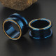 Auskarai tuneliai Steel Planet Blue, 2vnt; 6mm, 8mm, 10mm, 12mm, 14mm, 16mm