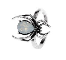 Žiedas Spider Opal Silver; 17.5-21 pritaikomo dydžio