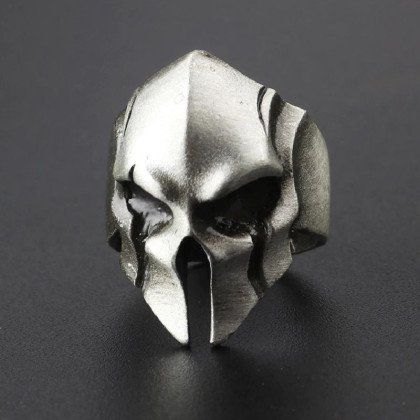 Žiedas Odin Helmet Silver; 17-21 pritaikomo dydžio Žiedas Odin Helmet Silver; 17-21 pritaikomo dydžio