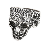Žiedas Flower Skull; 19.5, 20, 20.5 dydžio