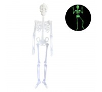 Dekoracija Skeleton sviecianti tamsoje; 30cm