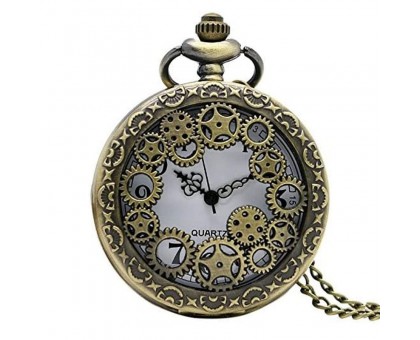 Laikrodis kišeninis Steam Bronze; kvarcinis