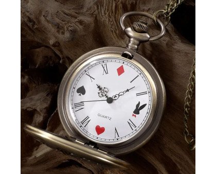 Laikrodis kišeninis Wonderland; kvarcinis