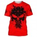 Marškinėliai trumpomis rankovėmis Red Skull; L, XL