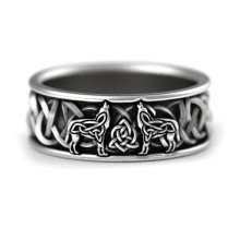 Žiedas Viking Wolfs; 20, 20.5, 21.5 dydžio