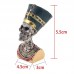 Dekoracija kaukolė Faraonas; 5.5x4.5x3cm