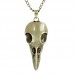 Kaklo papuošalas Animal Skull Bronzos spalvos, 50x25mm