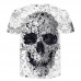 Marškinėliai trumpomis rankovėmis White Skull; L, XL
