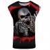 Marškinėliai be rankovių Steel Skull; L