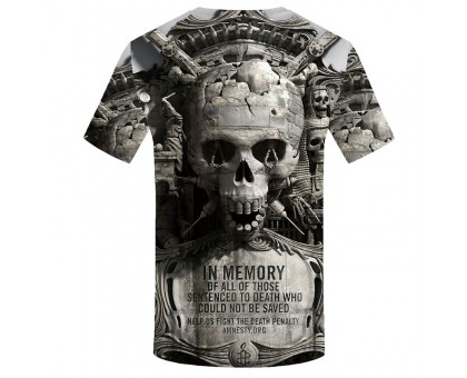 Marškinėliai trumpomis rankovėmis Stone Skull; XL