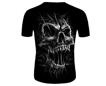 Marškinėliai trumpomis rankovėmis Smoke skull; XL