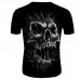 Marškinėliai trumpomis rankovėmis Smoke skull; XL