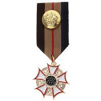 Medalis Red White Cross, 8x3cm