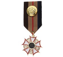 Medalis Red White Cross, 8x3cm