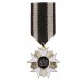Medalis Gold White Cross, 8x3cm